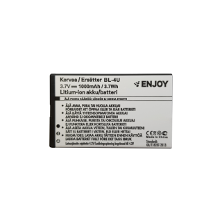 ENJOY BL-4U vastaava akku (800mAh)