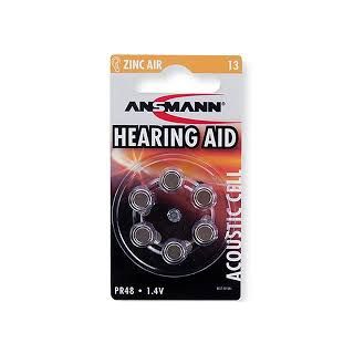Ansmann Zinc-Air 13 (PR48), 6kpl
