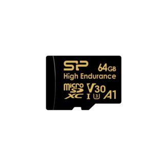 Silicon Power High Endurance V30 64GB microSDXC -kortti (Class 10 Elite UHS-1 U3)