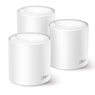 TP-LINK Deco X50 WiFi 6-järjestelmä (3kpl Deco-yksikköä)