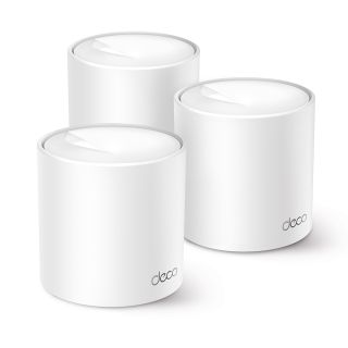 TP-LINK Deco X10 WiFi 6-yksikkö (3kpl Deco-yksikköä)