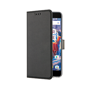 ENJOY Samsung Galaxy A22 5G (musta) Booklet Case Slim