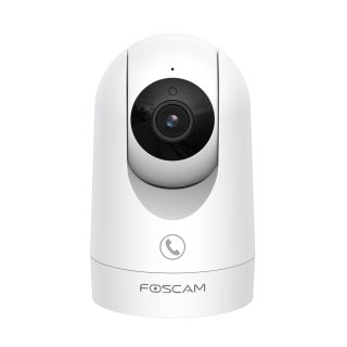 Foscam R8M 8MP PTZ WiFi 6 auto-tracking kamera tutkalla sis&auml;k&auml;ytt&ouml;&ouml;n