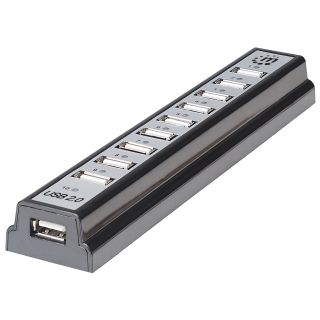 Manhattan Hi-Speed 10-portin USB-hubi