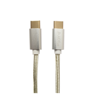 ENJOY punottu USB-C - USB-C pikalatauskaapeli 2m